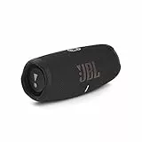 JBL Charge 5 – Enceinte portable Bluetooth avec chargeur intégré – Son puissant et basses profondes – Autonomie de 20 hrs – Etanche à l’eau et à la poussière – Noir
