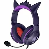Razer Kraken Kitty V2 - Édition Gengar Pokémon - Casque USB - Pointes Gengar - Éclairage réactif au Stream - Microphone cardioïde HyperClear - Haut-parleurs Triforce 40mm - Son Surround | Violet