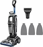 BISSELL Revolution HydroSteam, Nettoyeur Vapeur, Shampouineuse avec Technologie HydroSteam, Nettoyeur de Tapis, Moteur Puissant de 1300W, Nettoyeur Canapé Tissu,Tapis,Tapisserie et Escaliers, 3670N