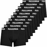 Fullluwaa Boxer Homme Coton Lot de 12 Calecon Homme Boxers Homme Caleçon Homme l