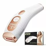 IPL Épilateur Lumière Pulsée, 9 Niveaux d'Energie Épilateur Laser pour Femme/Homme, 999990 Flashes, Ondes Lumineuses Longues de 600 à 1 200 nm, pour Visage Corps Bikini Aisselles Jambes