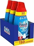 Finish Power Gel Tout En 1 - Détergent Lave-Vaisselle 3L (3x1L)