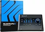 PreSonus Quantum ES 2 Interface Audio USB-C, 2x2, 24 bits/192 kHz avec Préamplis MAX-HD et Logiciel Studio One+
