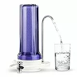 iSpring CKC1C Système de Filtration d'Eau Potable avec Filtre à Charbon, 2.5' x 10', Transparent