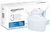 Amazon Basics Pack de 3 cartouches filtrantes, compatibles avec toutes les carafes actuelles BRITA y compris les carafes Perfect Fit