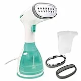 Jocca - Defroisseur Vapeur Vertical Portable| Fer à Repasser| Fer à Repasser Vertical à Vapeur| 1500W|Système Anti-Goutte| Fer de Voyage| Brosse à Vapeur Verticale| Vaporisateur | Vert