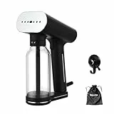 STEAMONE - Steamer Défroisseur à vapeur 2000W 33g/min - Fer portatif - Capacité 400 ml- Elimines 99,99% d'impuretés - Prêt en 30s - Cable 3m - Format ultra compact - EUXL400V2