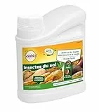 SOLABIOL Insectes Du Sol - 600g - Jusqu'à 125m² - Granulés A Epandre - Dosage Facile - Taupins et Mouches De La Carottes - Utilisable En Agriculture Biologique SOSOL600