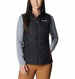 Columbia Heavenly Vest, Doudoune Sans Manches Femme, Black, Taille S