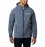 Columbia Homme Veste à capuche Softshell, Collegiate Navy Heather 464, S