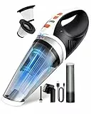 SERVOMASTER Aspirateur a Main, Mini Aspirateur Voiture Puissant sans Fil avec Batterie Rechargeable, Aspirateurs De Table avec HEPA, Aspirateurs Camping Car pour Bureau, Maison, Cuisine, Poils