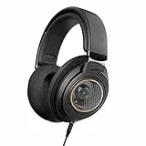Philips Casque Audio Filaire/Écouteur Filaire idéal pour Ordinateur Portable, Tablette et Smartphone/Confort Exceptionnel, Design Haut de Gamme, Câble de 3 m Audio SHP9600/00 Black/Gold