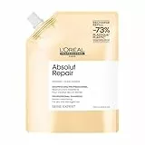 L'OREAL PROFESSIONNEL - Shampoing Restructurant Instantané Absolut Repair - Homme & Femme - 77% de Dommage en Moins - 7x Plus de Brillance - Cheveux Secs & Abîmés - Recharge 500 ml