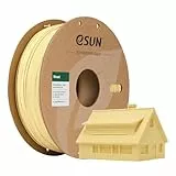 eSUN Filament PLA Bois, Filament PLA 1.75mm pour Imprimante 3D, Précision Dimensionnelle +/- 0.05mm, Bobine de 1KG (2.2 LBS) Matériaux d'Impression 3D pour Imprimantes 3D