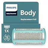 Grille de protection de rechange pour tondeuse rechargeable pour hommes Philips Bodygroom – système de rasage Triple protection, rasage de près et finition impeccable, 100% étanche, modèle BG2010/43