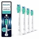 Philips Sonicare C1 ProResults - têtes de brosse à dents de rechange d'origine, blanc, lot de 4, HX6014/87