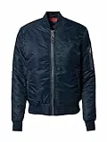 Schott NYC Femme Airforcewrs BLOUSON BOMBER, NAVY, L EU