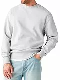Levi's Sweat-Shirt Authentic Crew pour Homme, Gris Clair HTR Bros Bc03, M