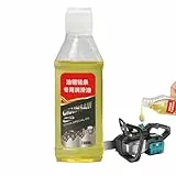 Huile De Tronçonneuse ÉLectrique - 100ml Huile De Scie À Chaîne | Solvant Antirouille Synthétique | Guide-Chaîne De Tronçonneuse Pour Taille-Haies, ÉQuipements Hydrauliques