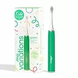 My Variations ® - Brosse à Dents Électrique Enfant - Technologie Sonique - 1 Mois d'Autonomie - Rechargeable - Recommandée par les Dentistes - 2 Modes - Minuteur 2 Min Intégré - 3 à 12 ans - Verte