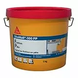 SIKA - Enduit de lissage et de finition en pâte - SikaWall-300 FP blanc - Murs et plafonds intérieurs - Prêt à l’emploi - Finitions lisses - 5 kg