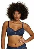 SANS COMPLEXE Femme Amélie Soutien Gorge Classique Armatures, Bleu Marine, 90C EU
