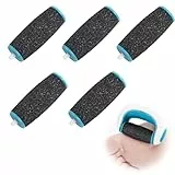 5 Pièces Rouleaux de Remplacement,Pierre Ponce Recharge Rapeuse Electrique,Rapeuse Pieds Électrique,Compatible Avec Scholl Velvet Smooth,pour Pedicure Pied Electrique,Rape Pieds,Extra Rouleau Pied