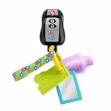 Fisher-Price Jouet Musical Rires Et Éveil Mes Premières Clés D’Activité Avec Jouet Dentition Et Miroir, 4 Activités, 20 Chansons Et Plus, Jouet Bébé, Dès 6 Mois, Anglais UK+Française+Allemande, HXF50