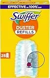 Swiffer Plumeau Duster Attrape et Retient 25 Recharges Dépoussiérantes, Attrape Et Retient 3 Fois Plus De Cheveux Et Poussière Qu’Un Plumeau Ordinaire