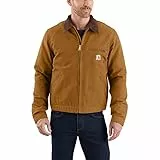 Carhartt Detroit Veste en Toile Lourde avec Doublure Matelassée Coupe Décontractée Homme, Marron (Carhartt Brown), M