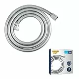 GROHE VitalioFlex Trend Flexible de douche 1750mm, anti-pliures, finition brillante, raccord fileté universel 1/2', chromé 28742002 (Import Allemagne)