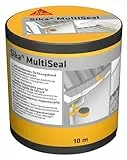 SIKA - Ruban d'étanchéité - CompositionneMultiSeal - Gris - Ruban d'étanchéité auto-adhésif bitumineux - Facile à utiliser - Résistant aux UV - 10m x 150mm