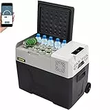 VEVOR mini Réfrigérateur thermique portable électrique pour voiture de voyage pour boissons avec LCD (40L)