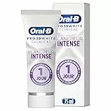 Oral-B Pro 3D Dentifrice White Clinical Blancheur Intense Blanc Éclatant Pour Dents Et Gencives Sensibles, Éliminant Les Taches, Technologie Ionique, Menthe Verte, 75 ml