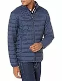 Amazon Essentials Doudoune Imperméable Légère Et Compacte (Disponible en Grande Taille) Homme, Bleu Marine, XL