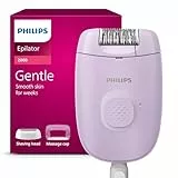 Philips épilateur série 2000 – épilateur filaire pour le corps et les zones sensibles, épilation et rasage pour femmes, modèle BRE237/00