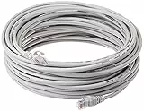 Amazon Basics RJ45 Cat-5e Network Ethernet Cable - 50 Feet (15.2 m), Light Gray