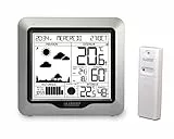 La Crosse Technology - WS6823 Station Météo avec Prévisions et signal DCF - Argent