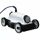 Bestway Robot Piscine électrique Mia - Nettoyage Fond Plat - 24m² Max, Blanc