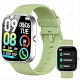Dyurwa 1.91' HD Montre Connectée Homme Femme avec Montre Podometre Sommeil Moniteur Cardiofrequencemetre 110+Sportifs