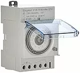 412813 Interrupteur horaire Legrand - Avec réserve de marche - Analogique - Cadran horizontal - 16A -230V