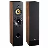 Davis Acoustics Mia 200 Noyer américain - Colonne 3 Voies/3 Haut-parleurs - Enceinte Vendue à la Paire