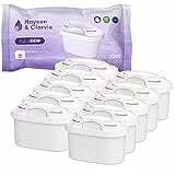 Haysen & Clarvis Cartouche Filtrante pour Carafe - Compatible avec Brita Maxtra, AmazonBasics (Lot de 10)