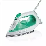 Braun TexStyle 1 SI 1040 GR Steam iron Ceramic soleplate 2000 W Green, White