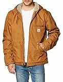 Carhartt Men's Long Sleeve, Brown, Medium