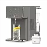 Philips Water Station – Eau Filtrée Instantanée Chaude et Froide, 7 Températures & 5 Volumes Préréglés, Capacité 2,8 L, Filtre Anticalc+ Élimine Chlore, Calcaire, Microplastiques et PFOA