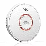 Détecteur Combiné Detecteur de Fumée Detecteur Monoxyde Carbone avec Pile de 10 Ans, 2 en 1 pour Une Protection, Certifié EN14604 & EN50291, 1 Pièce