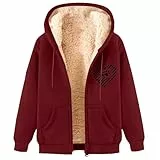Générique Sweat à Capuche Homme Automne Hiver Cardigan Chaud Doublé de Polaire Col V Couleur Unie Manches Longues Sweatshirt Léger Décontractés 2025 Comfort Everyday Sweat