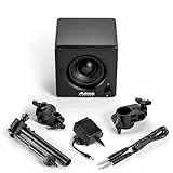 Alesis Nitro Amp - Haut-Parleur de Batterie Électronique 3' Actif 70 W Compact pour l'entraînement et Les Leçons, montable sur Rack avec Les Pinces incluses