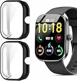 Blueshaweu Étui de protection pour montre intelligente T70 1,91', protection complète en TPU flexible avec film de protection d'écran anti-rayures compatible avec la montre connectée Kuizil